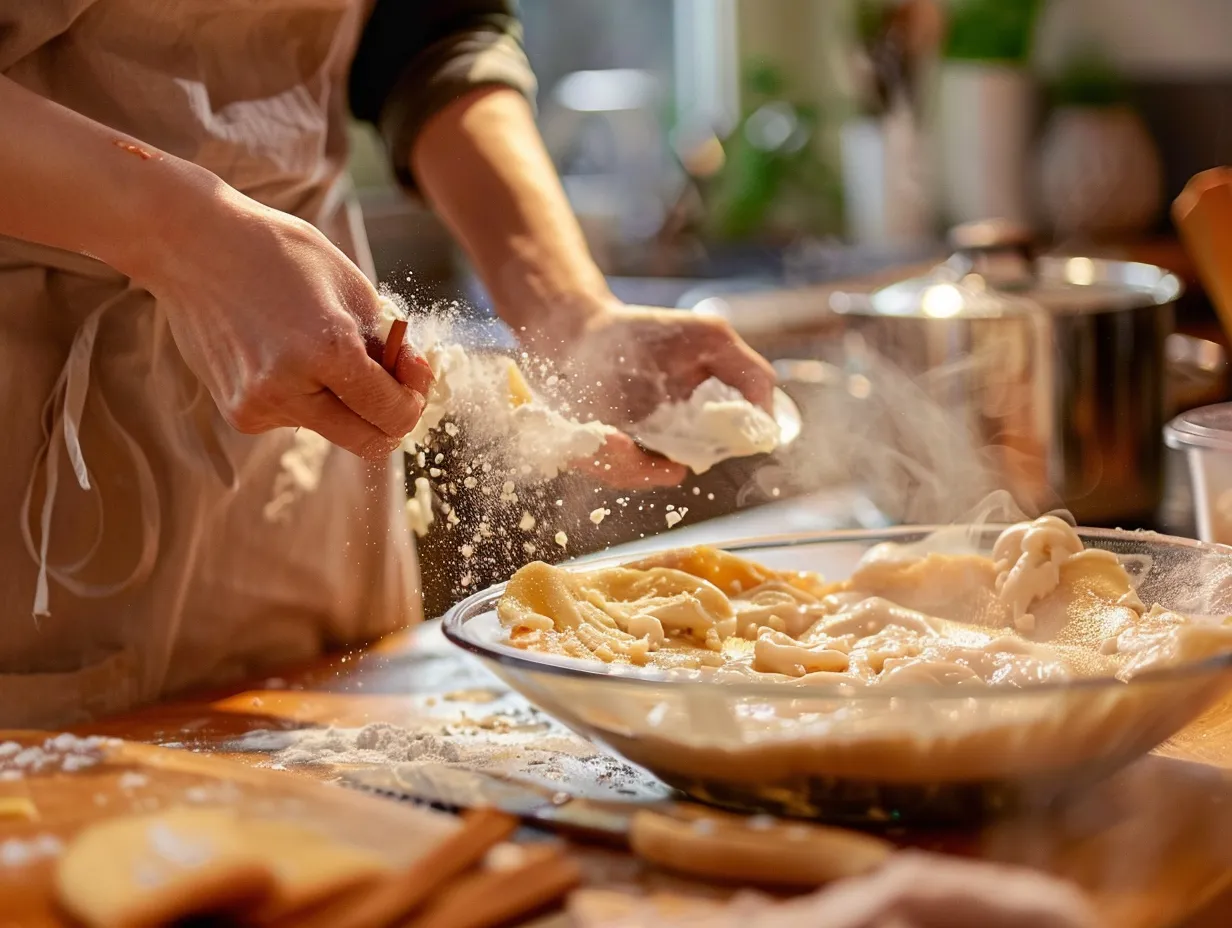 Hands-on crepe preparation