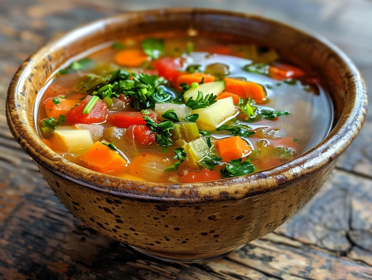 Hearty Tuscan Vegetable Soup