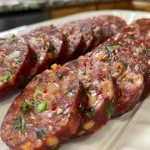 jalapeño and pepper jack summer sausage