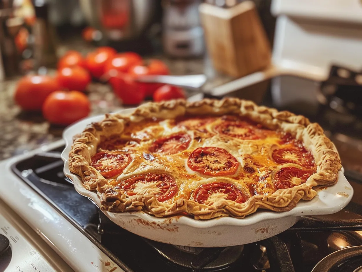 Homemade Southern Tomato Pie