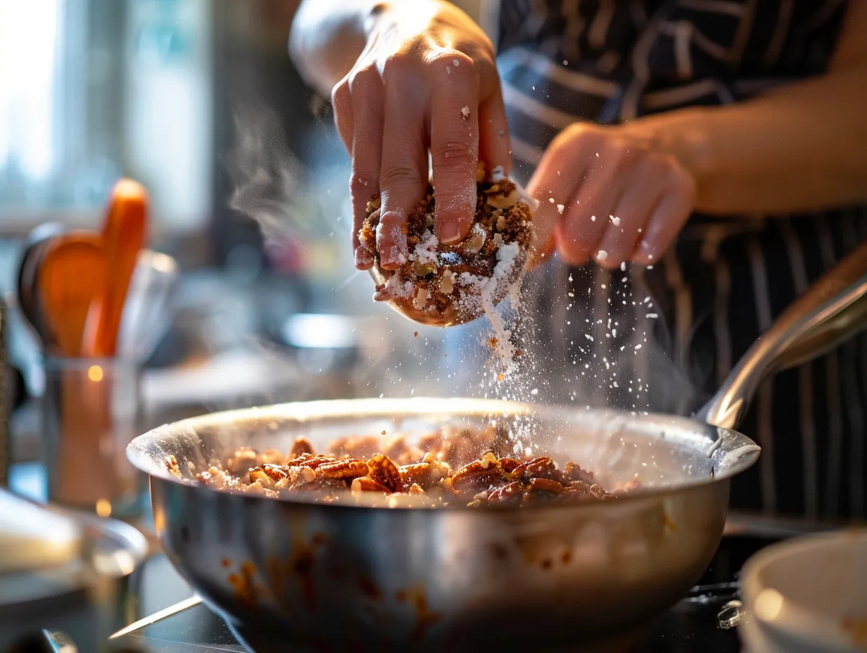 How to make pecan cobbler dump cake