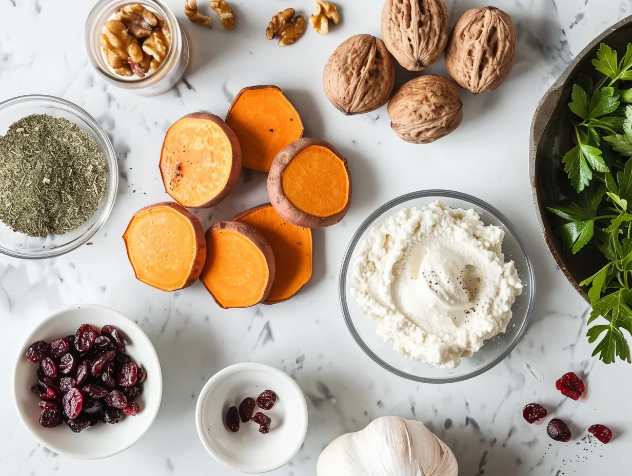 Ingredients for Sweet Potato Rounds