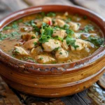 Irresistible Crockpot Mexican Chicken Pozole Verde