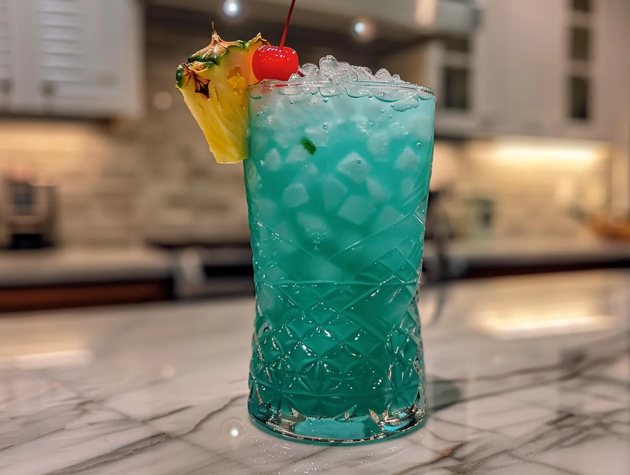 Irresistible Tropical Blue Mai Tai