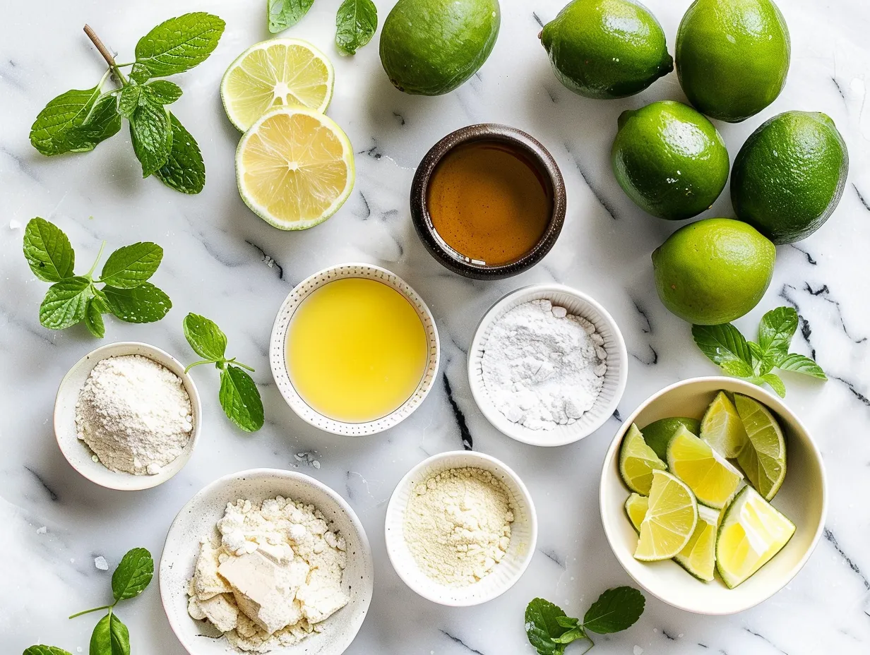 Key Lime Cheesecake Ingredients