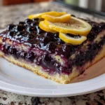 lemon blueberry sheet cake