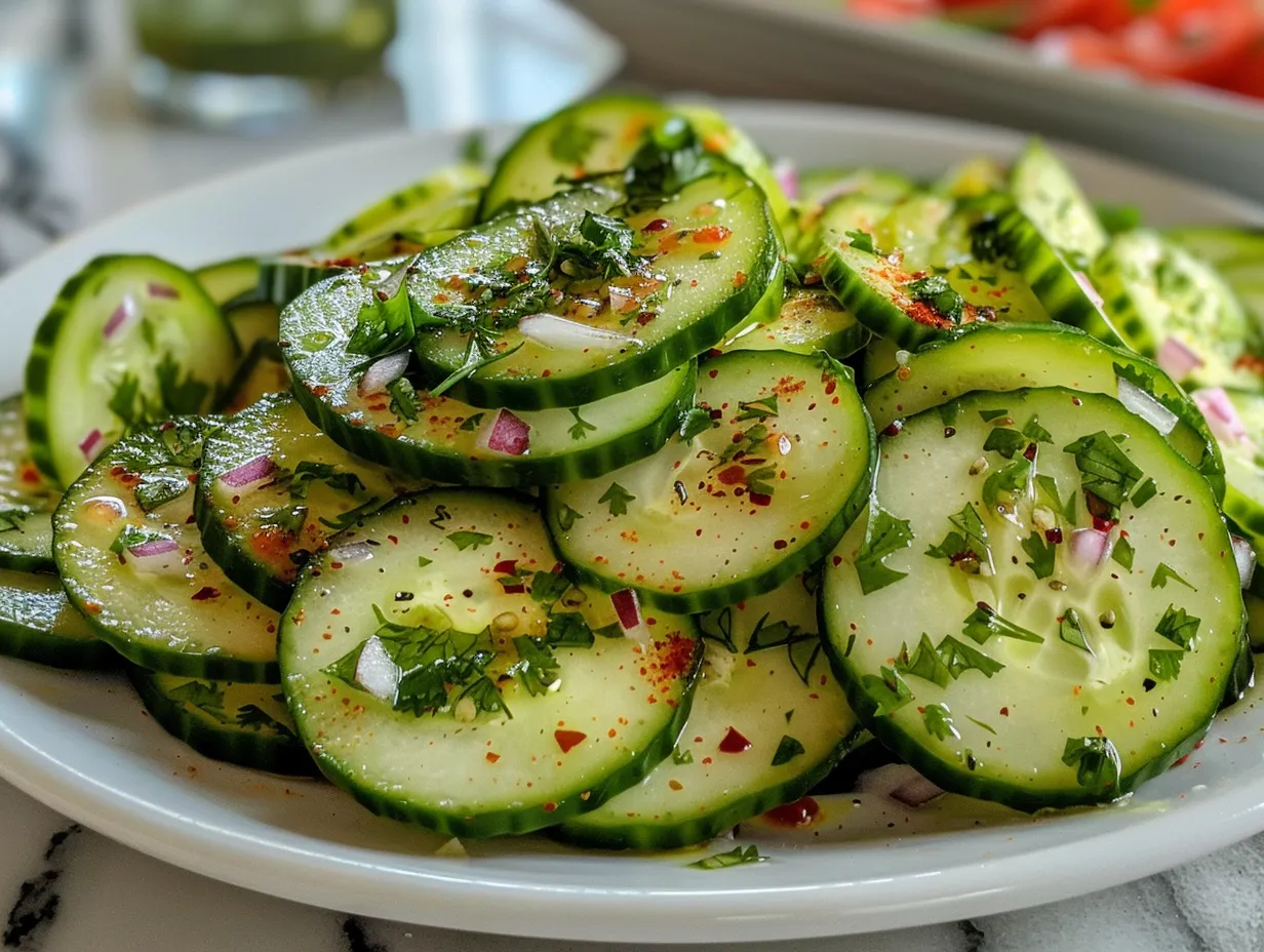mexican cucumber salad