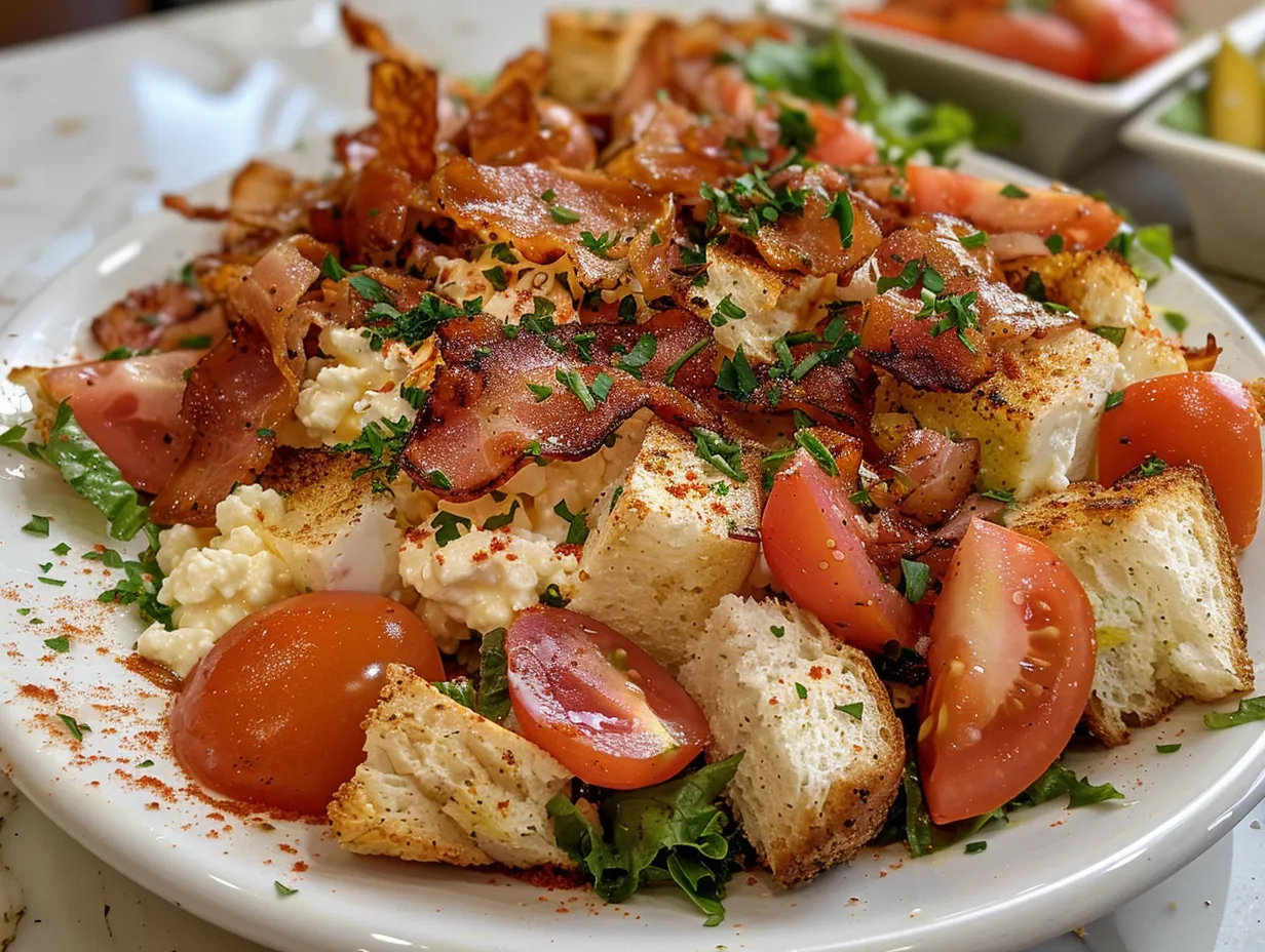 Mouthwatering BLT Cottage Cheese Bowl
