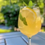 limoncello spritz with prosecco