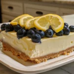 no bake lemon blueberry dessert