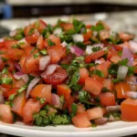 easy homemade pico de gallo salsa