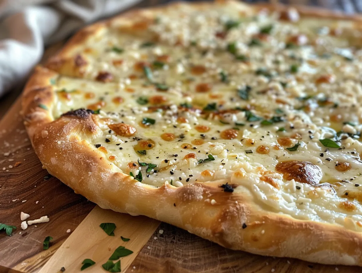 Dreamy White Garlic Pizza Sauce: A Family Favorite