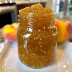 Peach Jam Jar