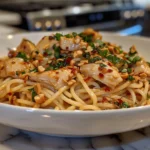 peanut chicken noodle bowl