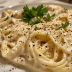 Picture of Easy Rotisserie Chicken Alfredo Dish