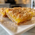 lemon oatmeal crumble bars