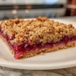 raspberry crumble bars