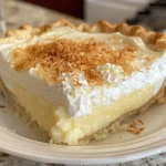Coconut Cream Pie with a Lemon