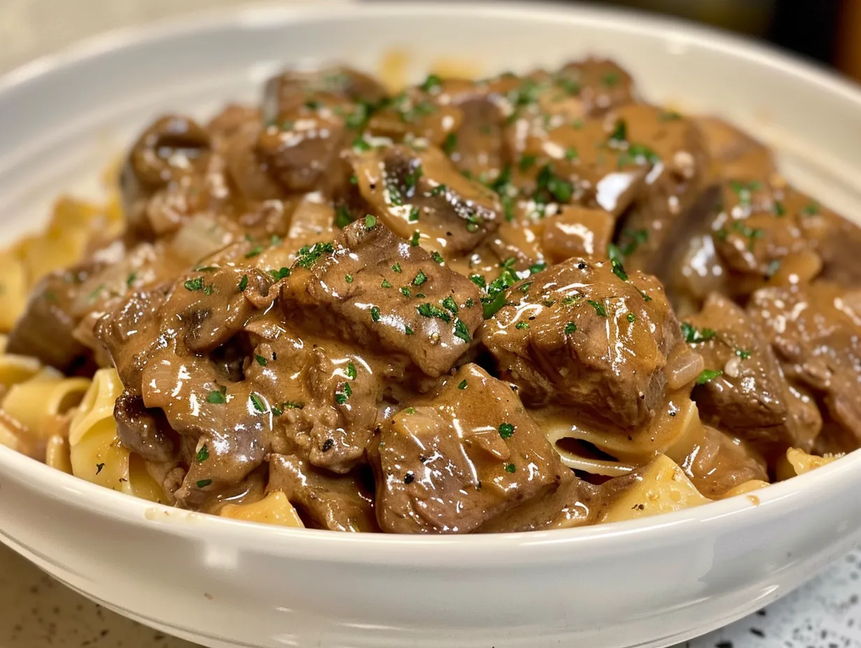 Slow Cooker Beef Stroganoff: A Comfort Food Classic