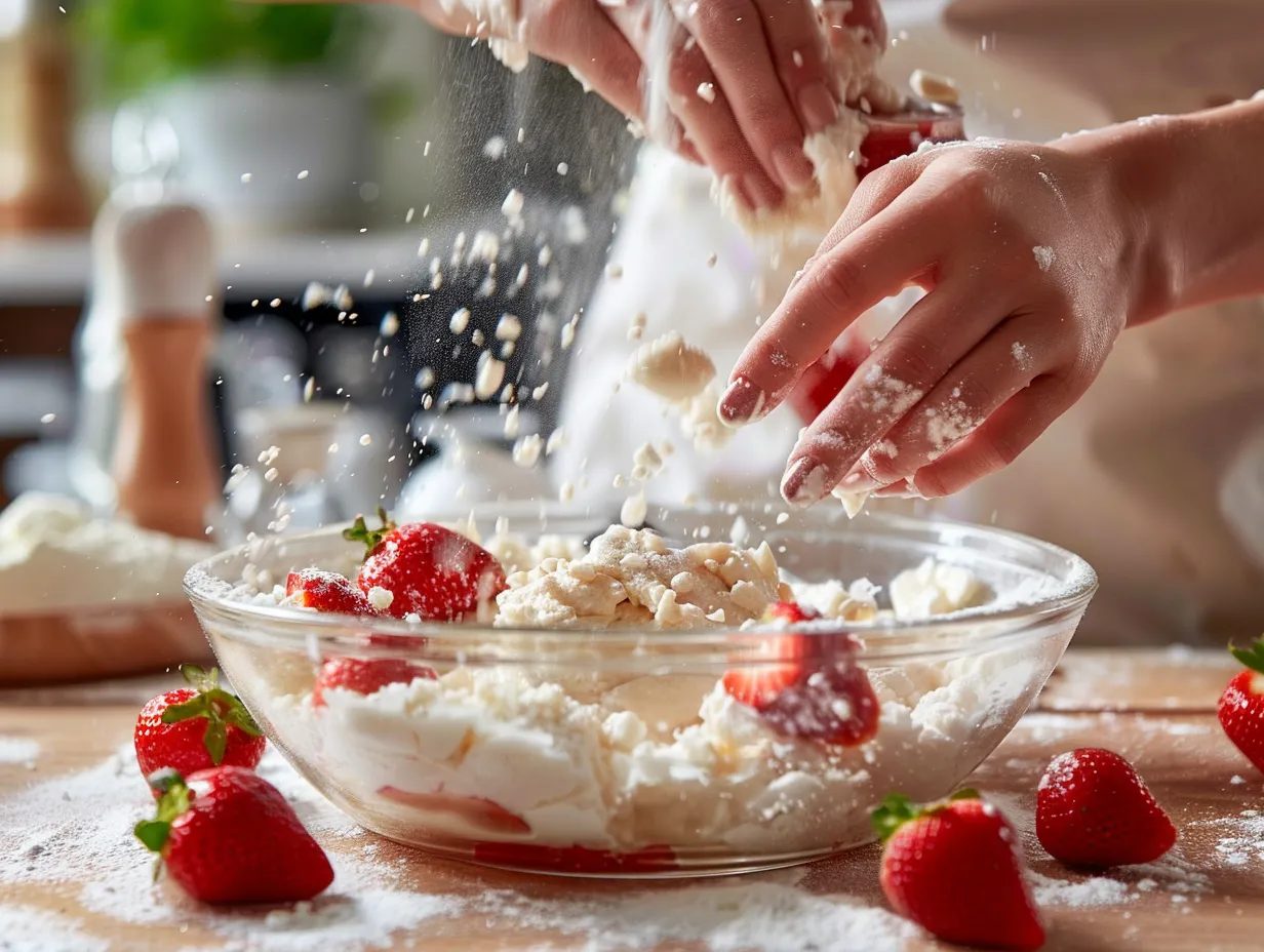 Steps to Make Strawberry Cake