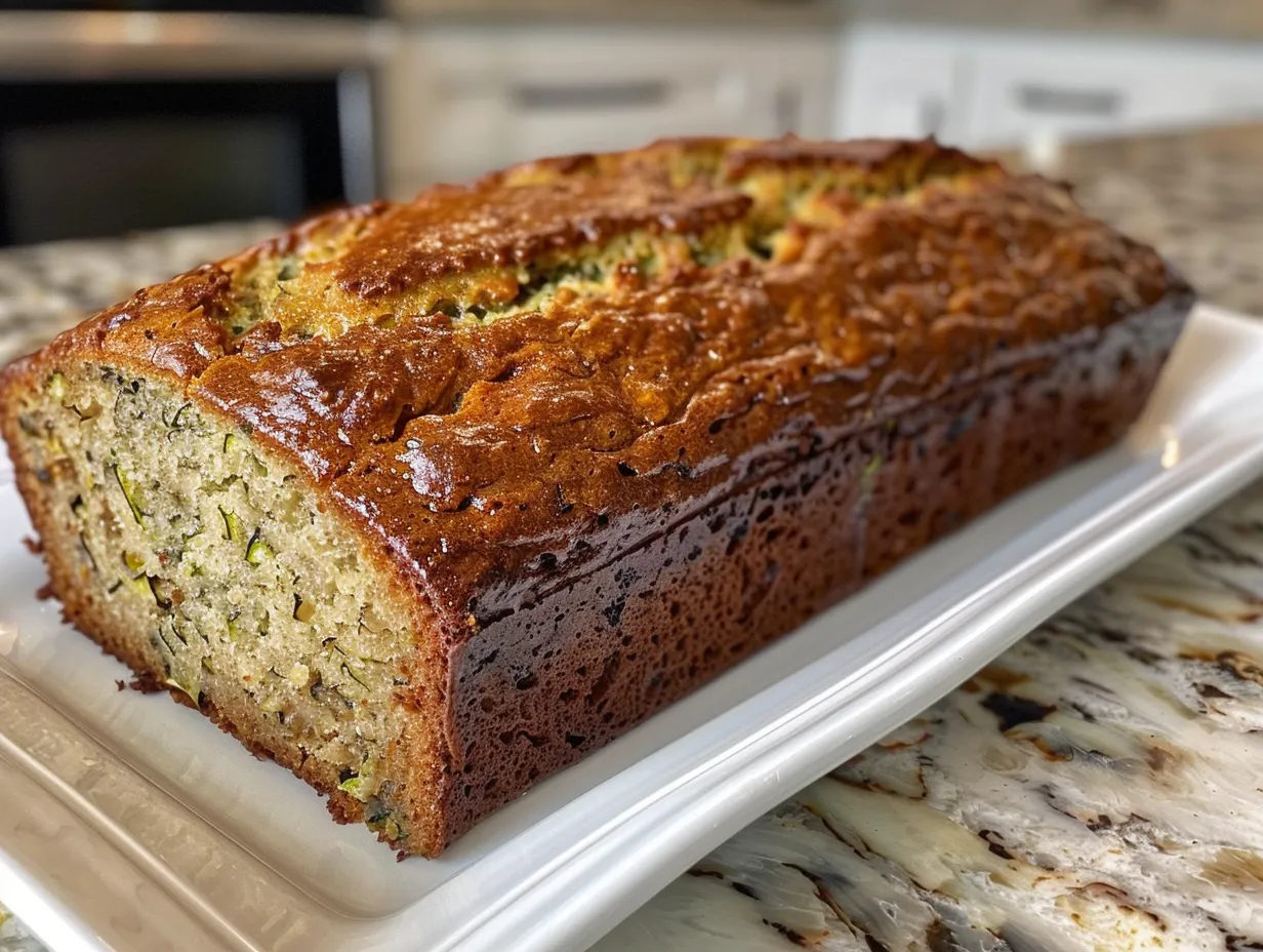Sweet Sour Cream Zucchini Bread