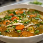 Miso-Ginger Chicken Soup