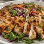 chicken spring roll salad