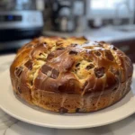 chocolate chunk dutch oven bread