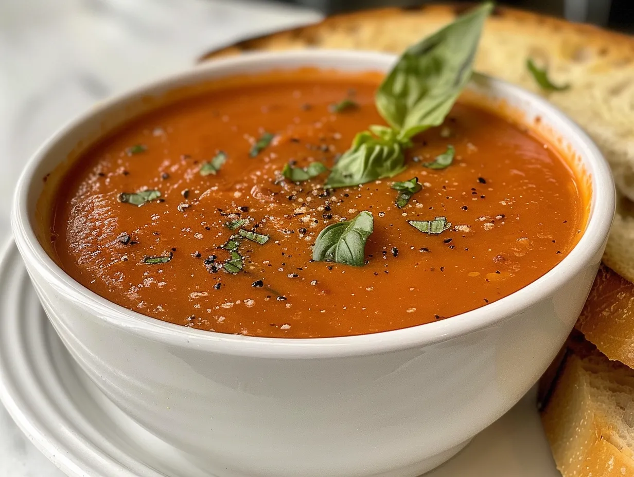 Easy Tomato Soup Recipe That’s Comforting