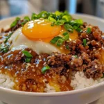 Classic Loco Moco on a Plate