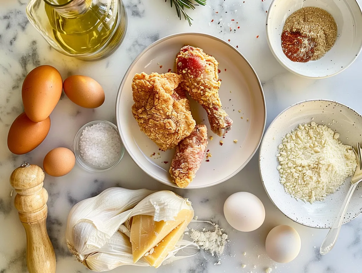 Crispy Cheddar Chicken Ingredients