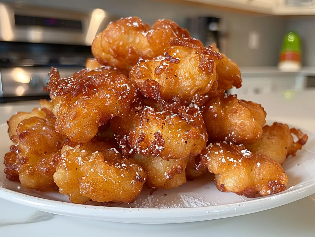 Crispy Funnel Cake Bites