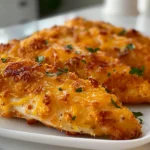 Delicious Crispy Cheddar Chicken