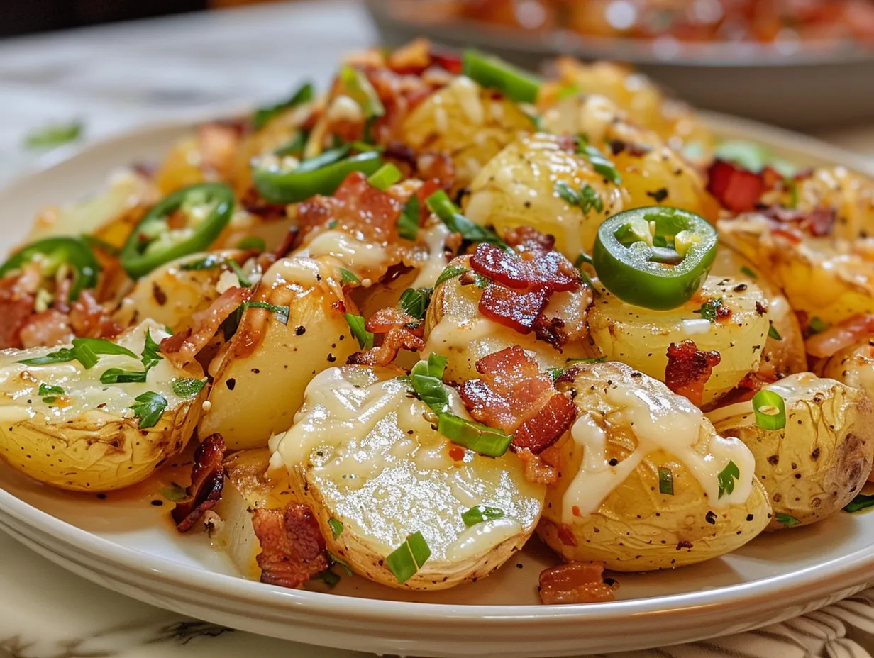 delicious jalapeyo popper roasted potato salad