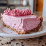 Delicious No-Bake Pink Cheesecake