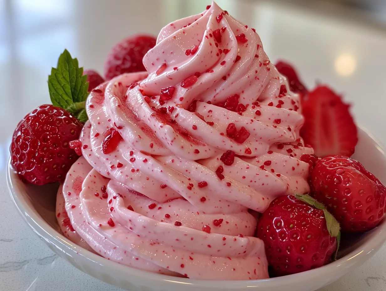 Delicious Strawberry Dole Whip