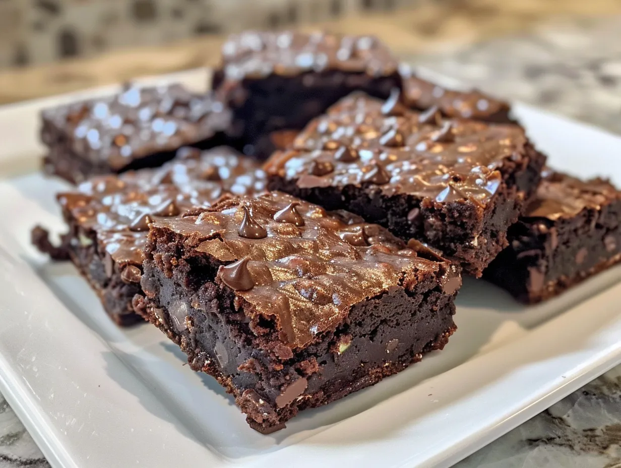 Delicious Zucchini Yogurt Brownies