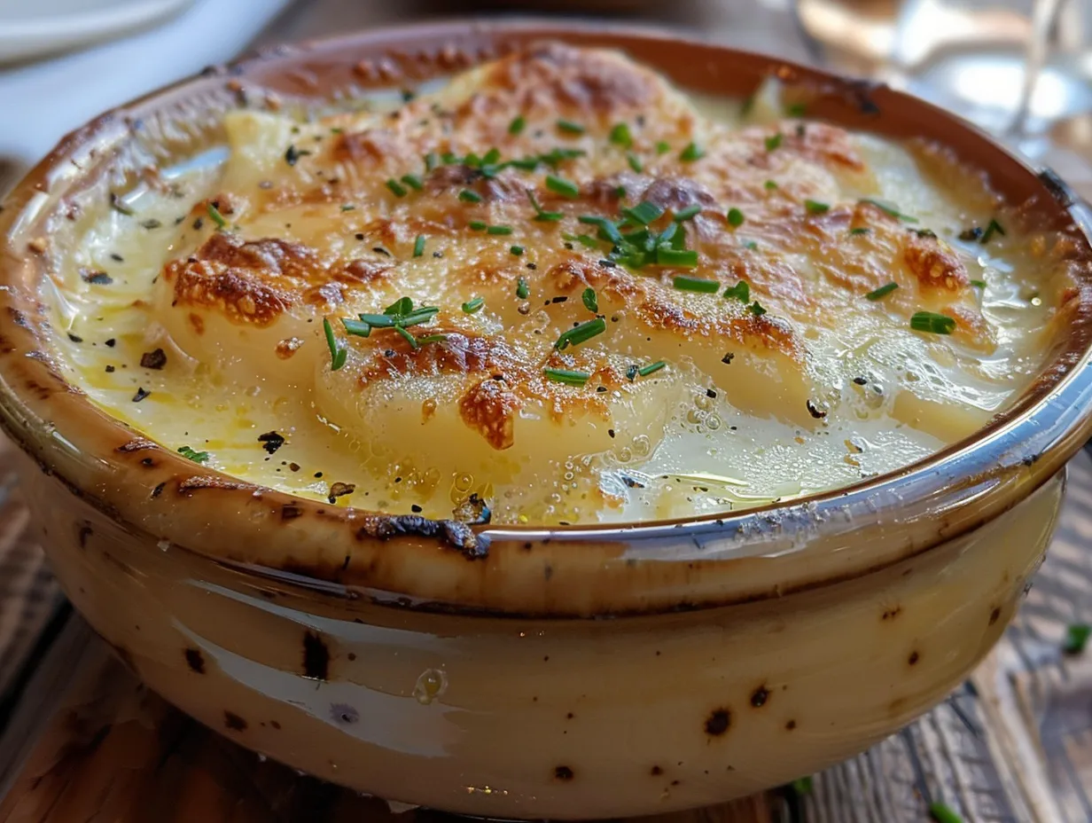 heartwarming french garlic soup