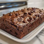 Hot Fudge Brownie Bread