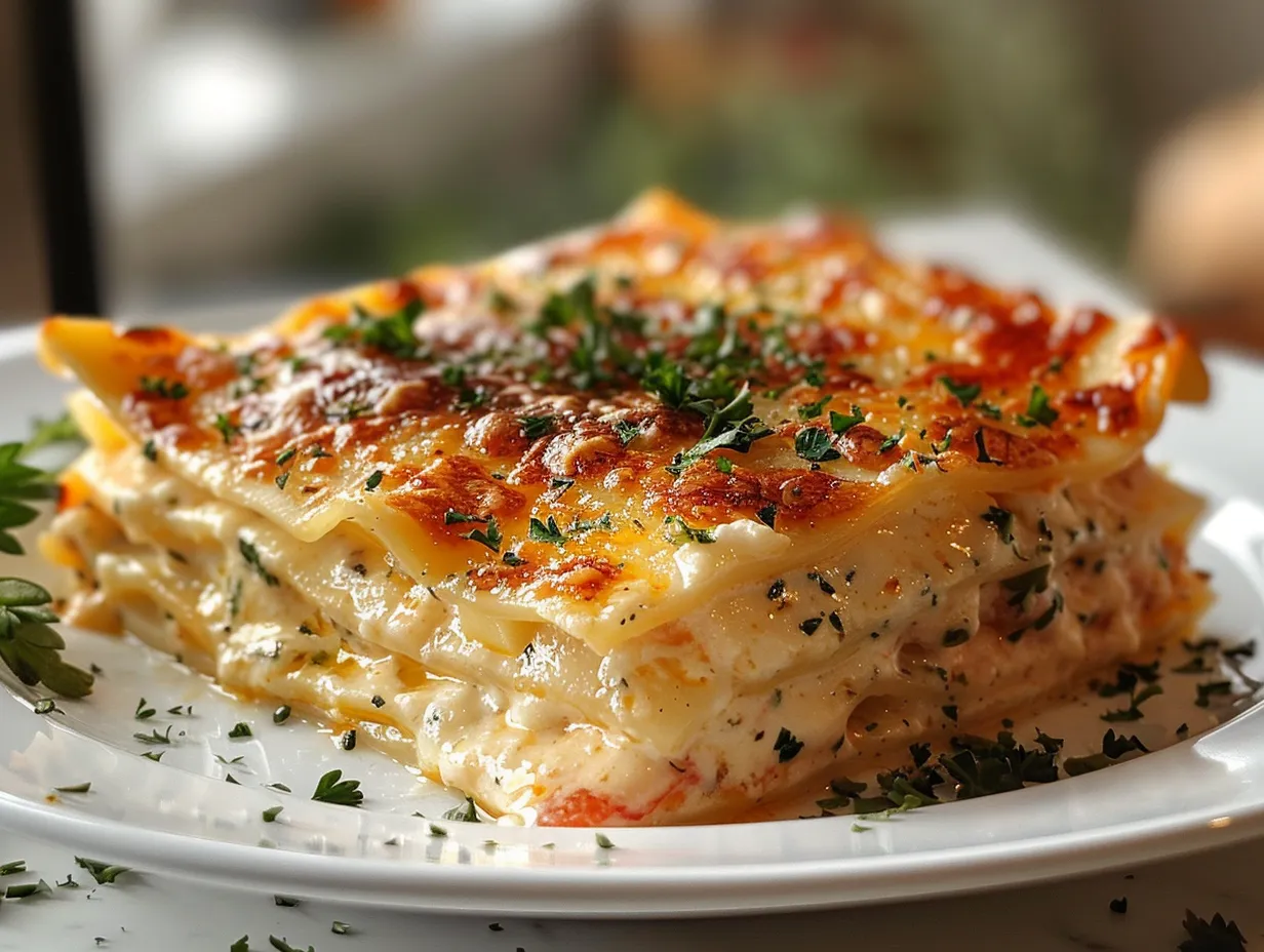 Seafood Lasagna Perfection