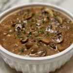 A Delicious Bowl of Mushroom Gravy