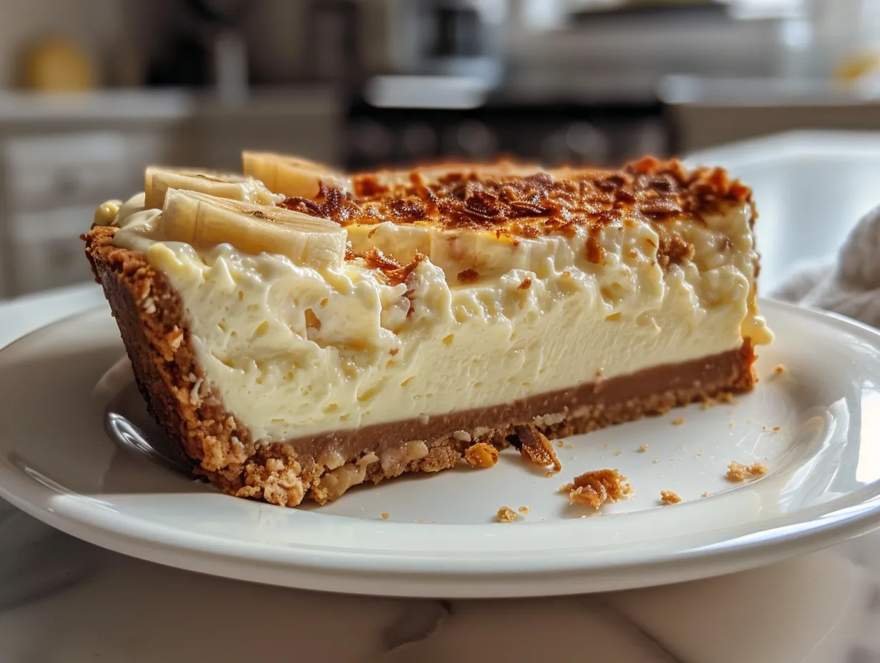 Creamy Banana Pudding Cheesecake Delight