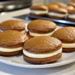 Pumpkin Whoopie Pies with Maple Cream Cheese Frosting