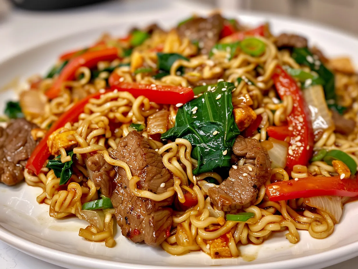 Delicious Ramen Stir Fry