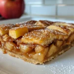 Delicious Salted Caramel Apple Pie Bars