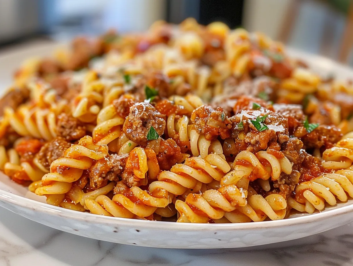 Delicious Sausage Pasta Skillet