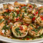 Delicious Shrimp Chimichurri Platter