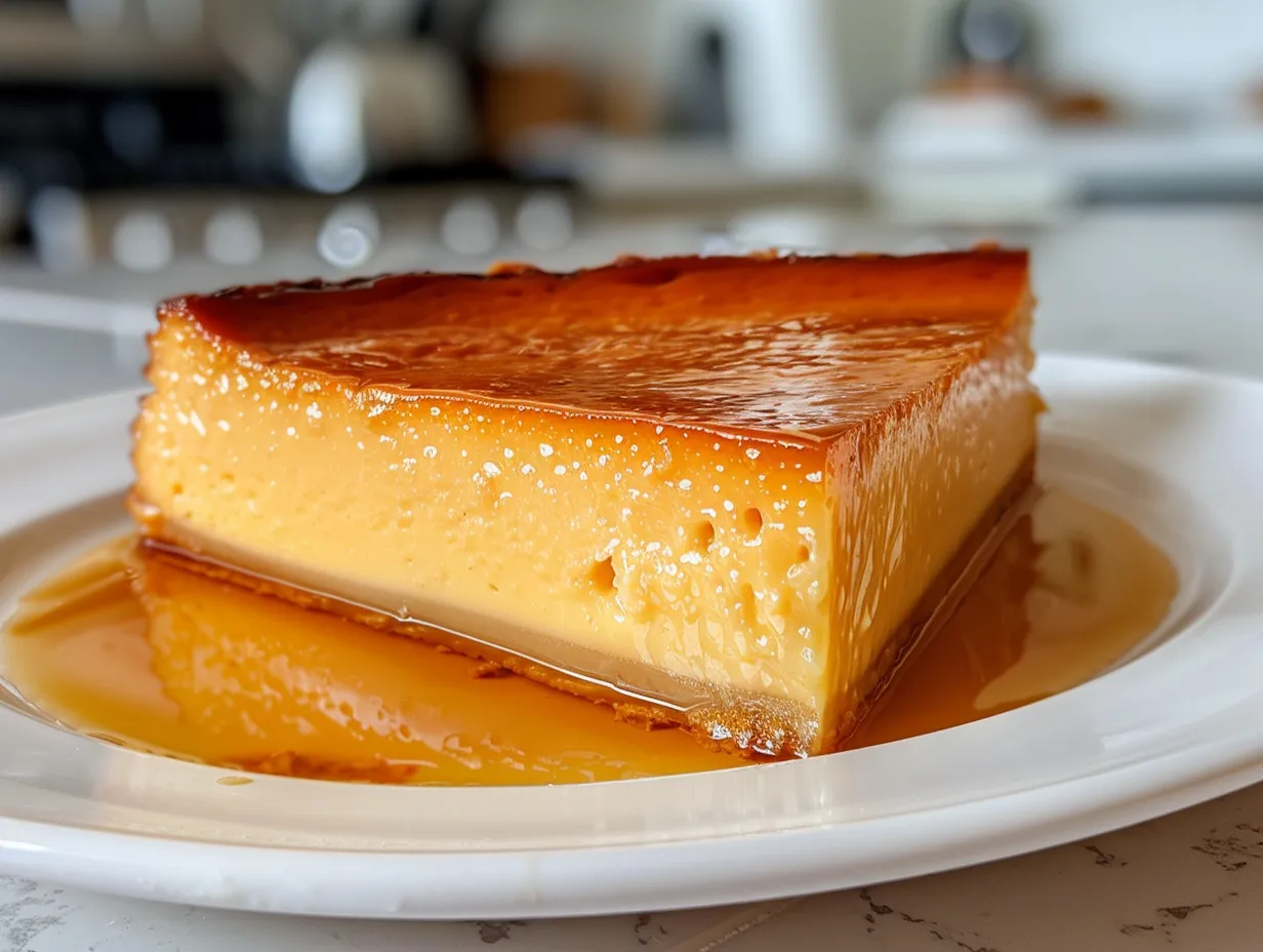 Pumpkin Spice Flan