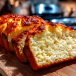 Freshly Prepared Fluffy Keto Cottage Cheese Bread