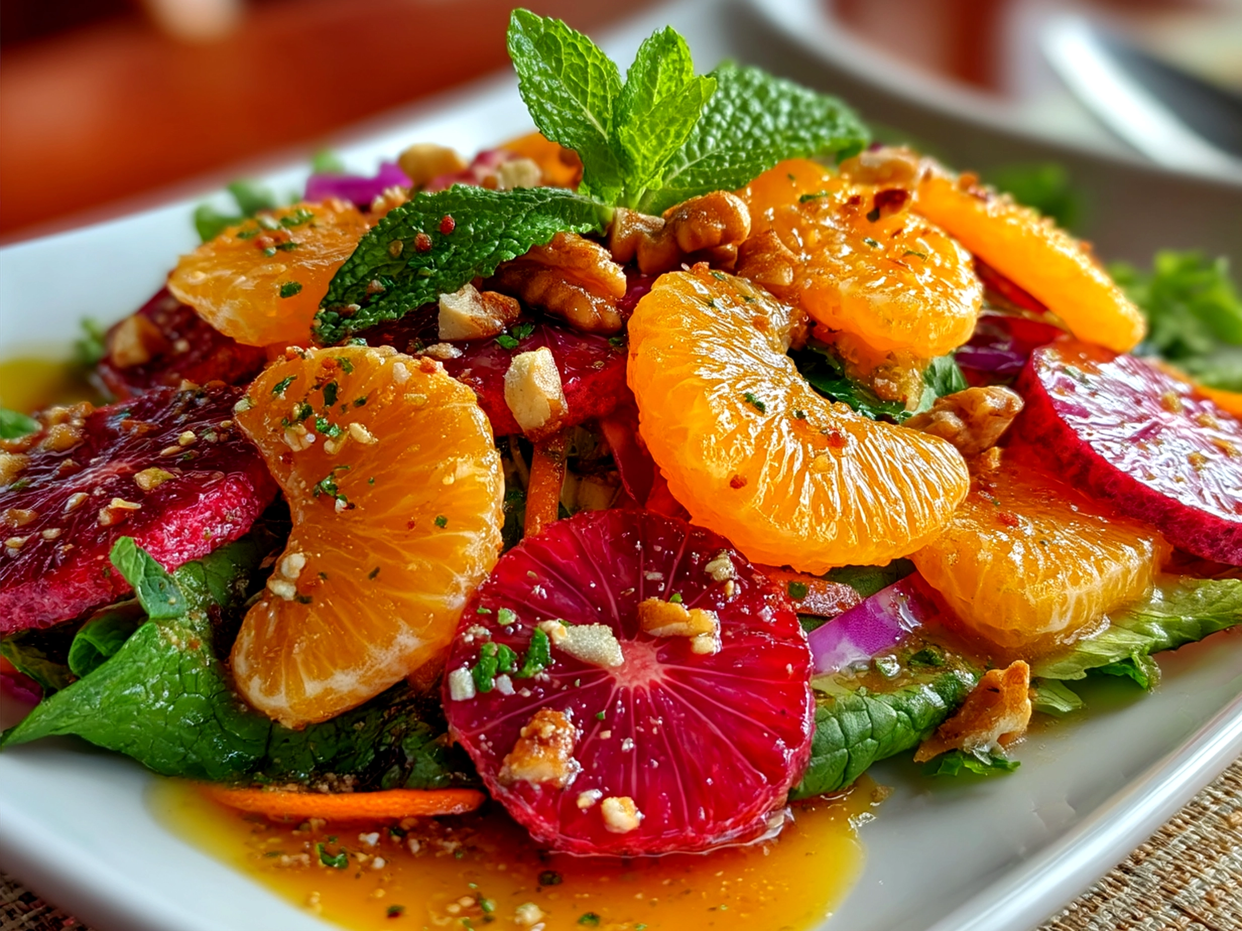 Creamy Orange Dreamsicle Salad served in a bowl, colorful and inviting